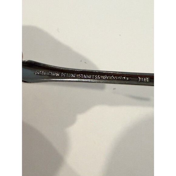 Set of 11 Oneida RAPHAEL Distinction Deluxe Stainless Seafood Cocktail Forks 6” - Picture 8 of 8